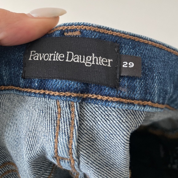 Favorite Daughter Valentina Super High Rise Tower Jeans in Dallas - Picture 3 of 4